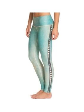 teeki Teal Gradient Moon Phase Leggings